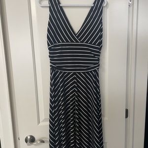 Laura Petites Striped Dress